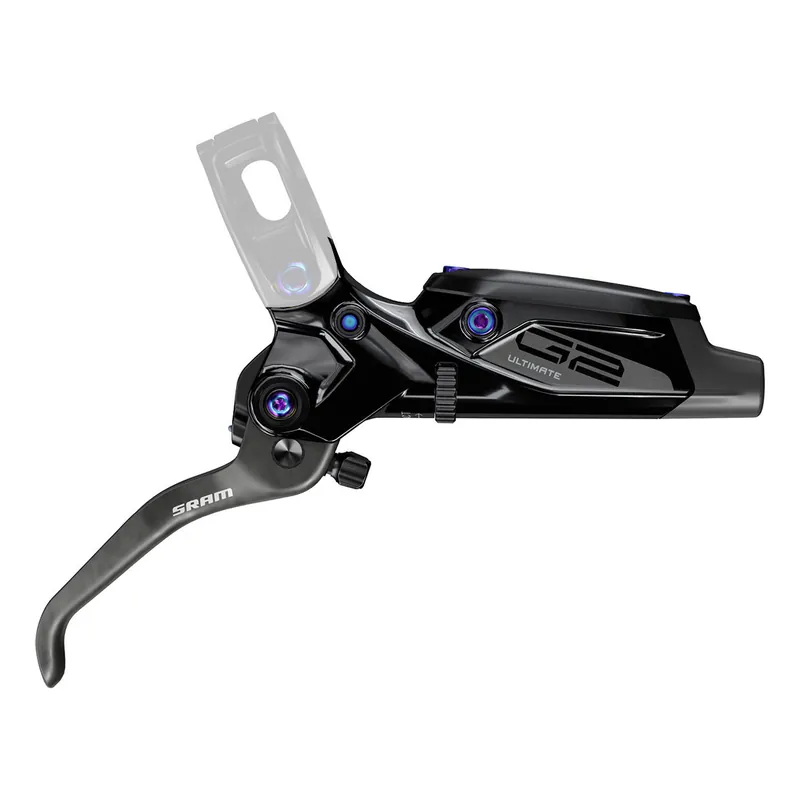 SRAM G2 Ultimate Complete Lever (A2) Negro Brillante Rainbow Hardware #11.5018.052.011
