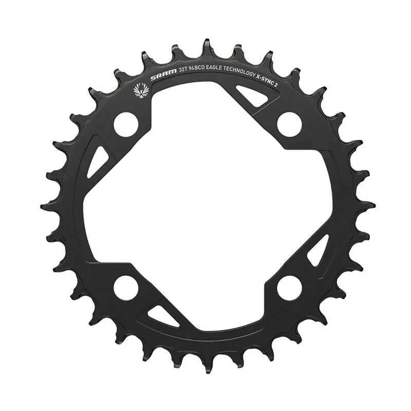 SRAM X-SYNC 2 94BCD EAGLE EMTB 12V 4 Agujeros 94mm Mono Plato