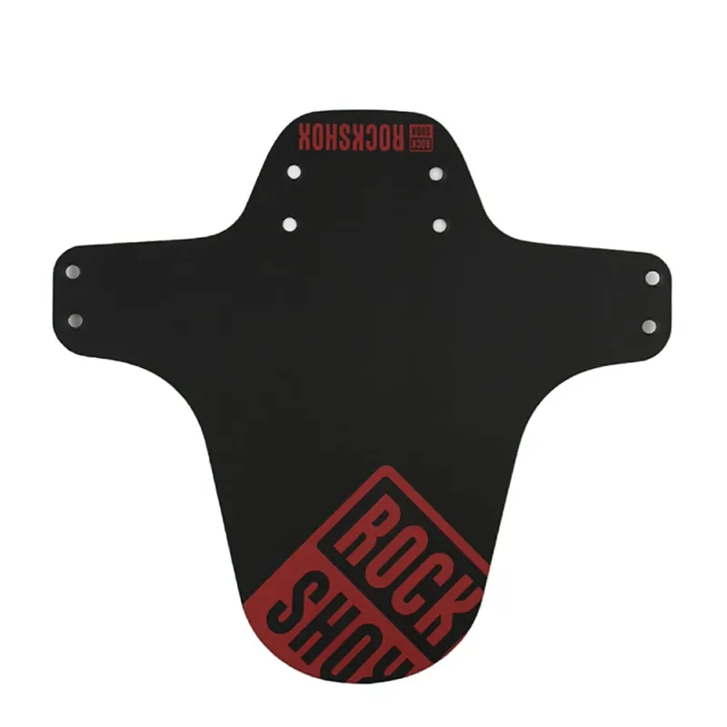 Guardabarros ROCKSHOX Colores Lisos Negro / Rojo Oxy