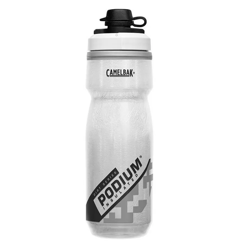 CAMELBAK PODIUM DIRT SERIES CHILL Botella Térmica de Agua (620ml) Blanco/Negro