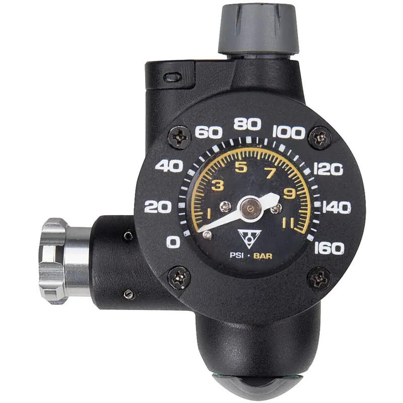 TOPEAK AIRBOOSTER G2 Tapón de percusión de CO2 y manómetro