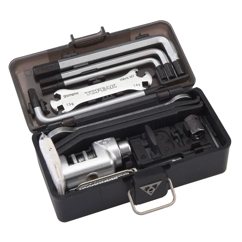 Caja de herramientas TOPEAK SURVIVAL (19 piezas)