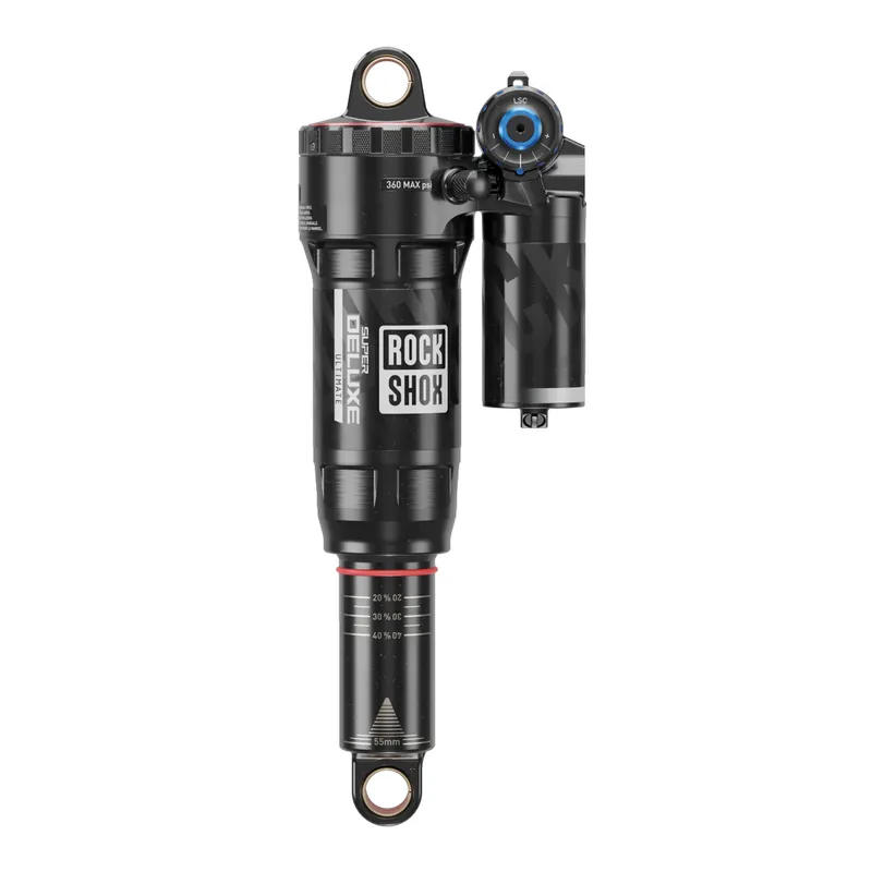 ROCKSHOX SUPER DELUXE Ultimate RC2T HBO DEBONAIR+ Amortiguador progresivo para Trek Rail 2020+.