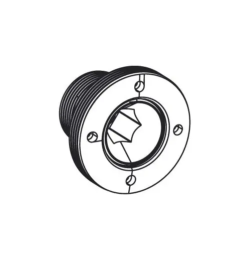 SRAM XX/XX-SL D1 M18/M30 DUB Tornillo de biela autoextraíble gris