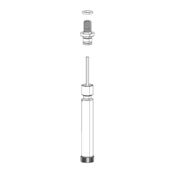 Pomo de ajuste de gatillo y tuerca para horquillas ROCKSHOX 27.5" SID B2+ (2017+),REBA-10/REBA-12/REBA-15 A7-A9 (2018-2025)