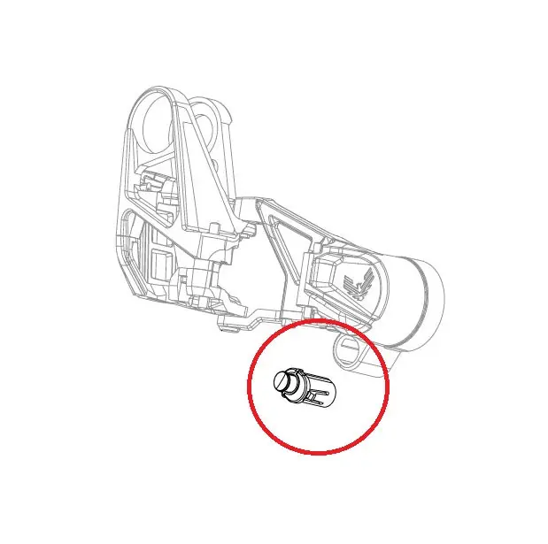 Setup Key / Cage Lock SRAM XX-SL/XX T-Type Eagle AXS cambio trasero
