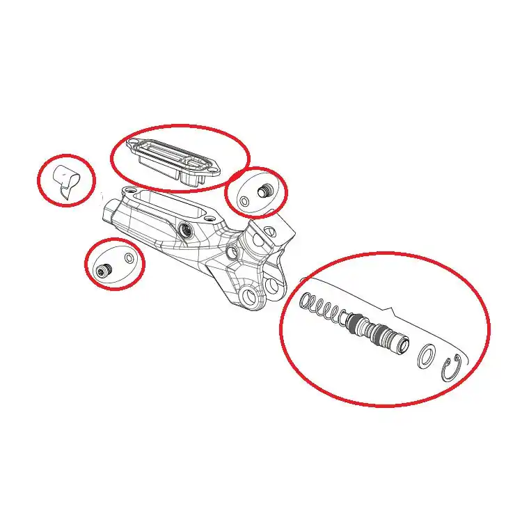 Kit de piezas internas de la palanca SRAM G2 RS