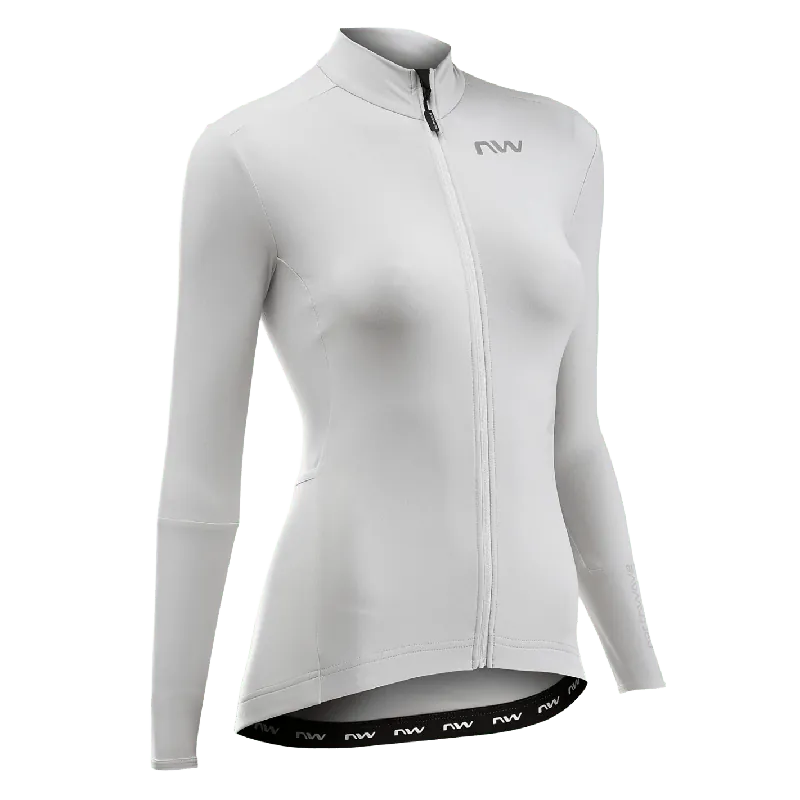 Maillot de manga larga NORTHWAVE FAHRENHEIT Gris para mujer