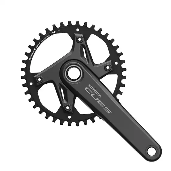 SHIMANO CUES U6040 Hollowtech II 9/10/11V Mono platos y bielas
