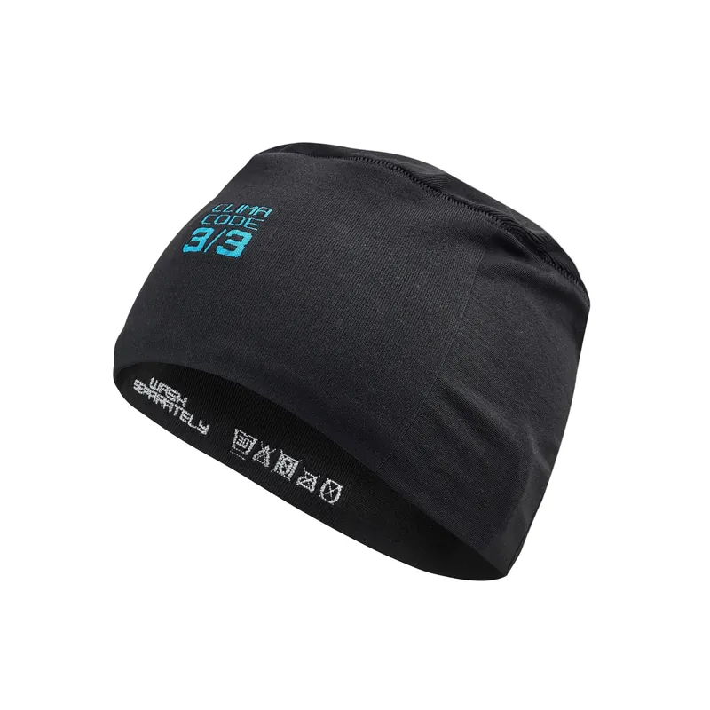 ASSOS WINTER Beanie Bajo Casco Negro