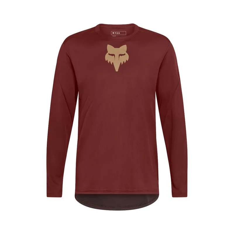 Maillot manga larga FOX RANGER FOX HEAD Burdeos