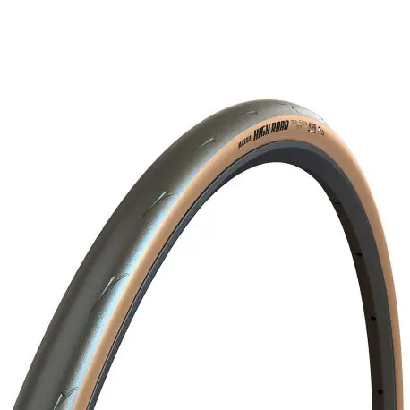 Neumático MAXXIS HIGH ROAD Gen2 700x25c TubeType Soft Marrón