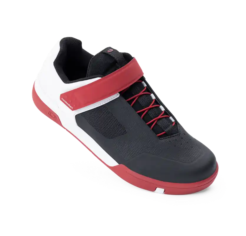Zapatillas MTB CRANKBROTHERS STAMP SPEED LACE FLAT Negro/Rojo/Blanco