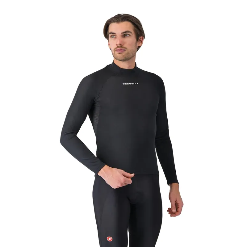 CASTELLI FLANDERS 2 Ropa interior de manga larga Negro