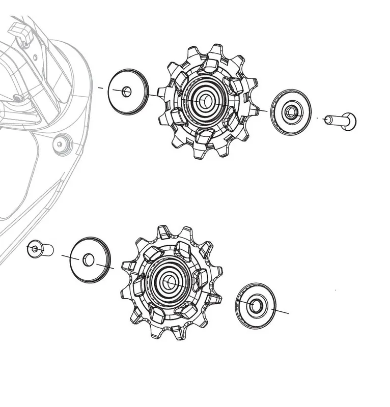 Jaulas de cambio SRAM FORCE AXS 12V