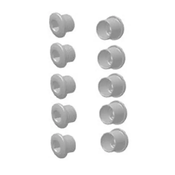 Juego de 5 tornillos de chimenea para platos y bielas SRAM TRUVATIV/SRAM Negro