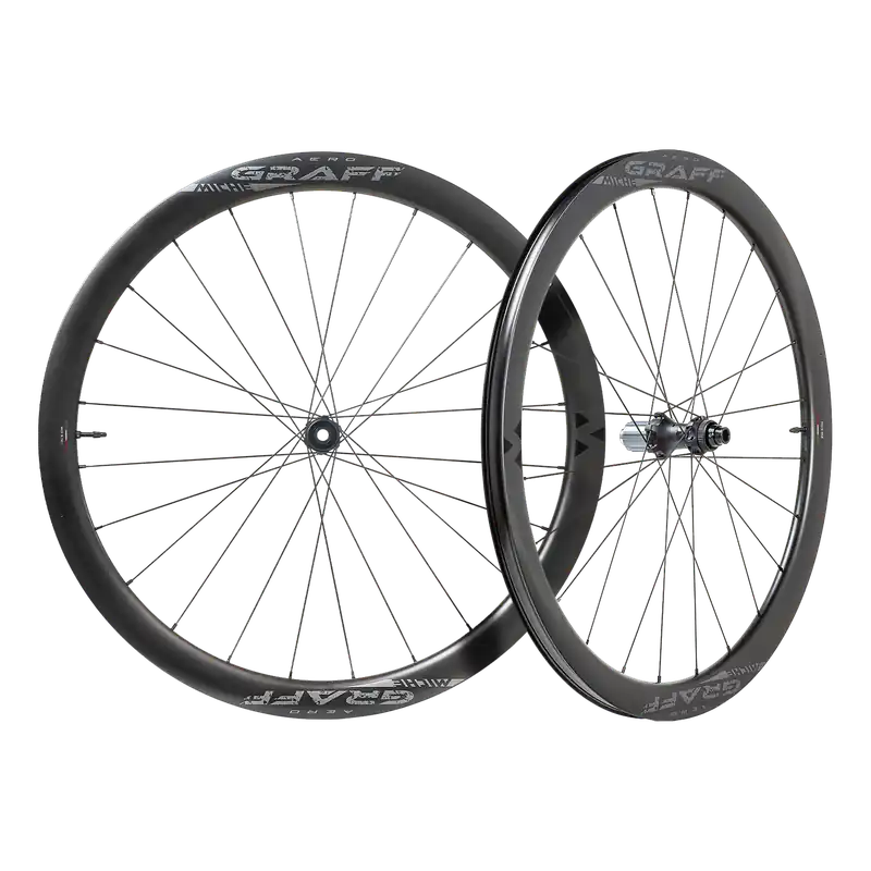 Par de ruedas MICHE GRAFF AERO DISC Tubeless Ready (Center Lock)