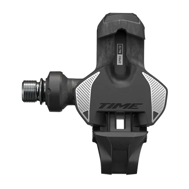 Pedales Time X PRO 12 Q-Factor 53 Carbon Negro/Plateado