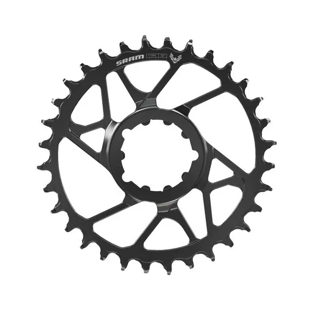 SRAM EAGLE 70 T-TYPE BOOST 12V DM Offset 3mm Mono plato Negro