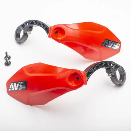 Guardamanos de plástico AVS BASIC Rojo