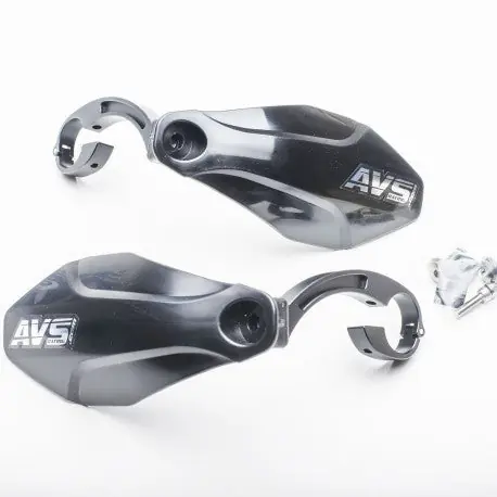 AVS KIT DECO Guardamanos Alu Leg Negro
