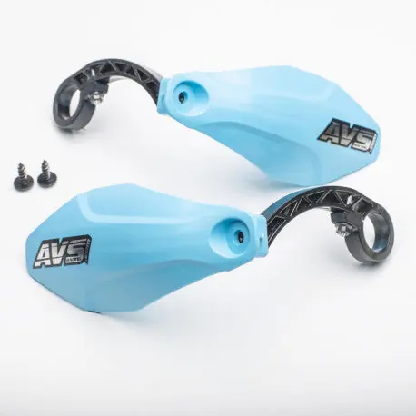 Guardamanos AVS BASIC Pestaña de plástico Azul claro