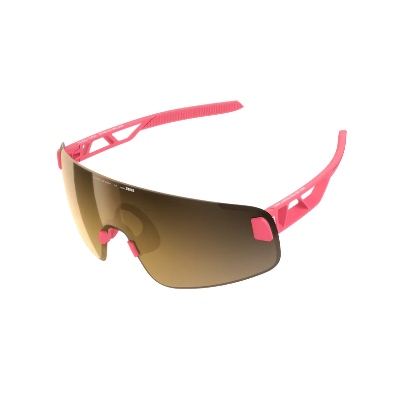 Gafas POC ELICIT TORIC EF PRO TEAM Pink Clarity Road Partly Sunny Gold Lens - Edición limitada