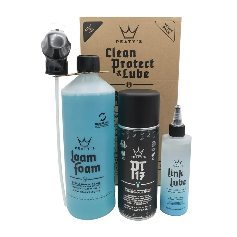 Kit de mantenimiento PEATY'S WASH PREVENT LUBRICATE STARTER PACK