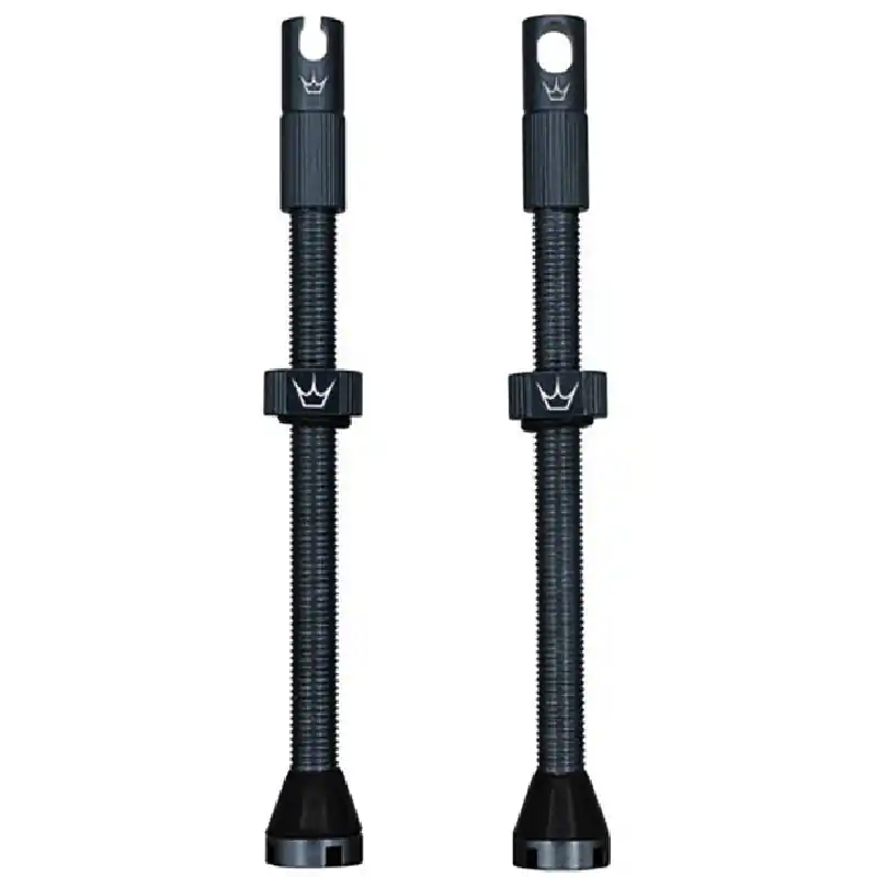 PEATY'S x Chris King MK2 Presta 80 mm Válvulas Tubeless (x2) Gris