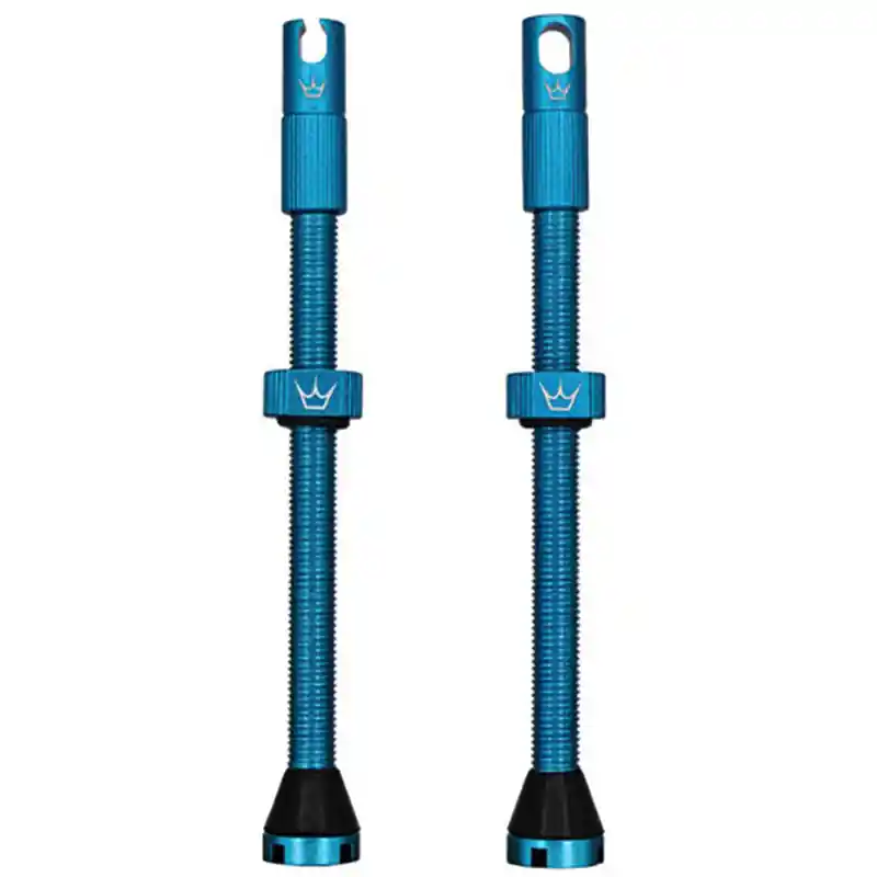 PEATY'S x Chris King MK2 Presta 80 mm Válvulas Tubeless (x2) Turquesa