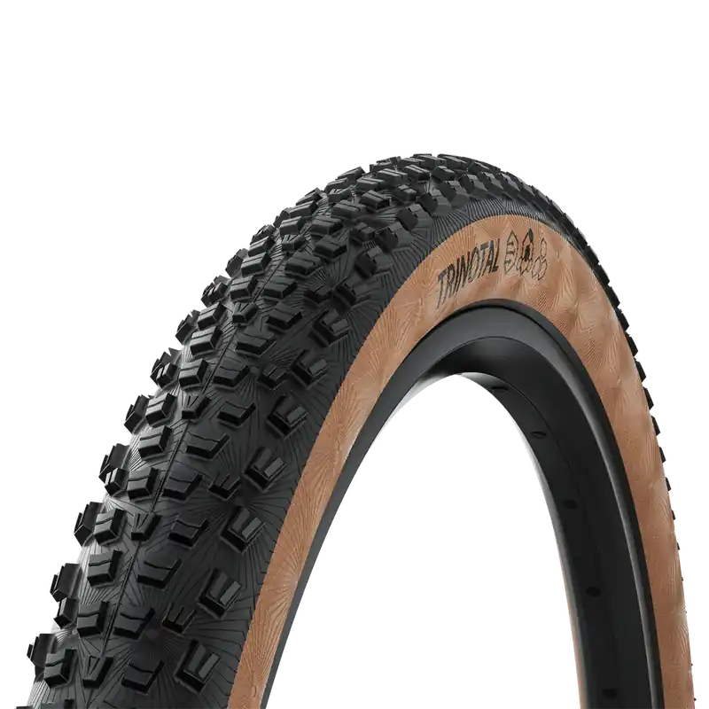 Neumático CONTINENTAL TRINOTAL Race Rapid 29x2.40 Tubeless Ready Blando Marrón