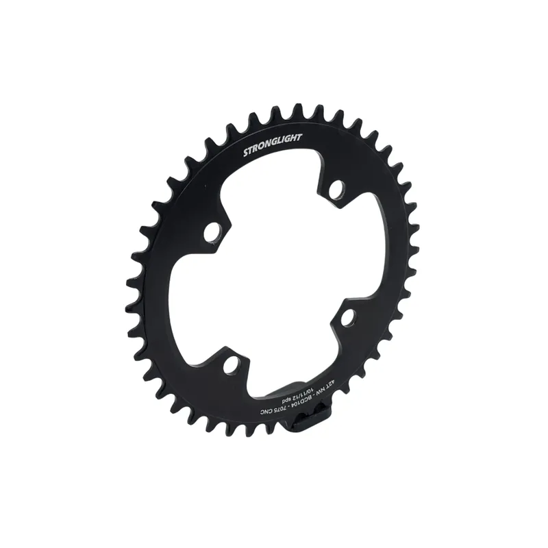 Mono 11/12V STRONGLIGHT 4 Agujeros 104mm Alu 7075 Plato