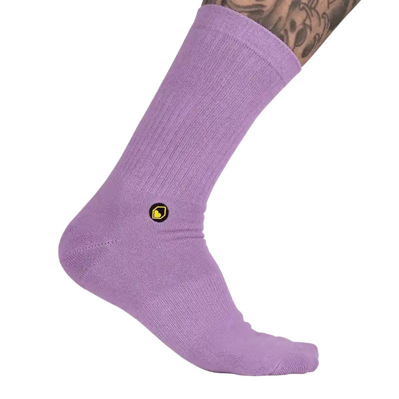 BURGTEC EVERYDAY CREW Calcetines Lila