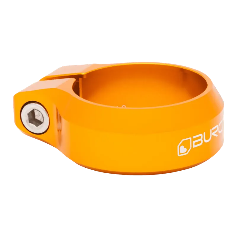 BURGTEC Abrazadera de Sillín Naranja