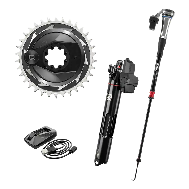 Kit de mejora ROCKSHOX FLIGHT ATTENDANT CHARGER SID 35 + ISOSTRUT + PM 34 Dientes para Trek Supercaliber 9.9 X0/9.8 GX Gen 2
