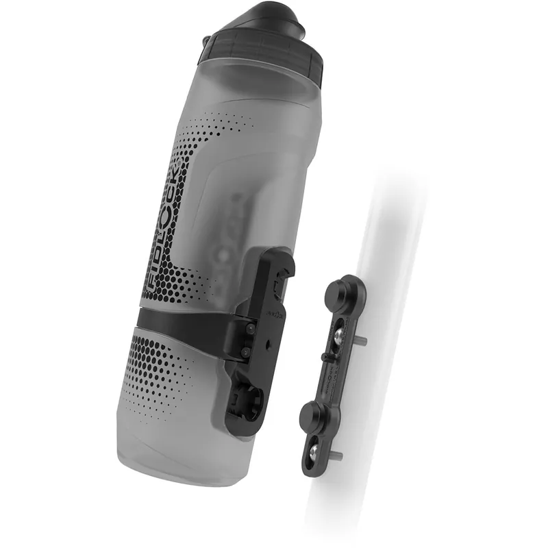 Kit portabidón y portabidón FIDLOCK TWIST BIKE BASE 800 ml Ahumado