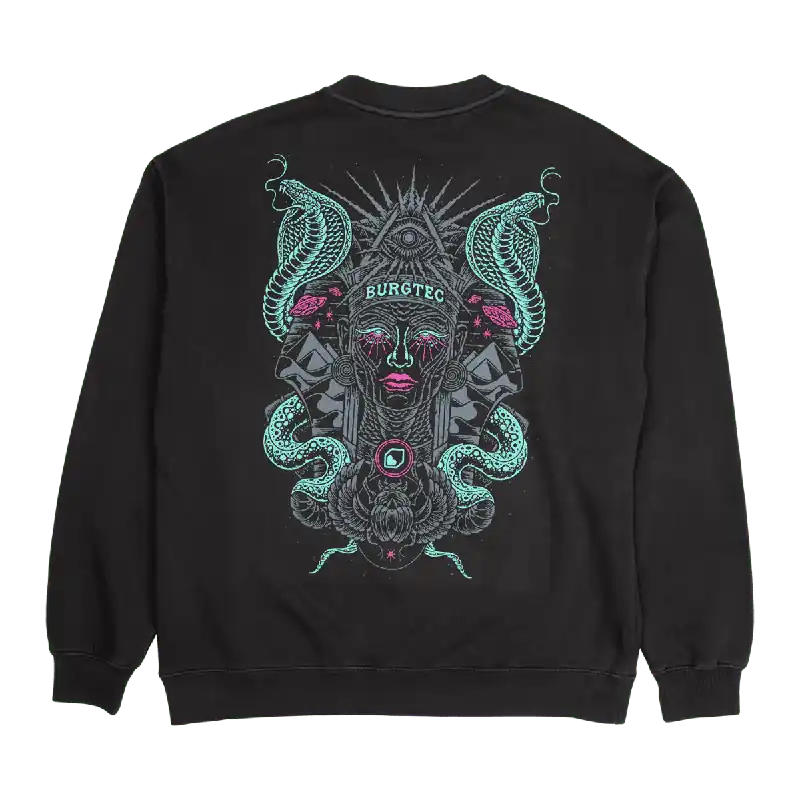 Sudadera BURGTEC DESERT QUEEN FADED