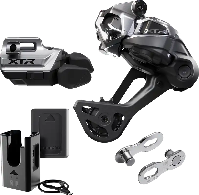 SHIMANO XTR Di2 Inalámbrico M9250-SGS Kit de actualización del conjunto de palanca de jaula larga