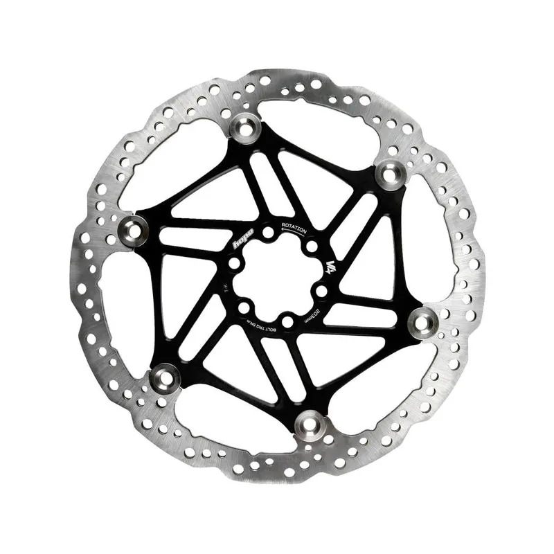 Disco flotante ventilado HOPE V4 de 3,3 mm y 6 tornillos