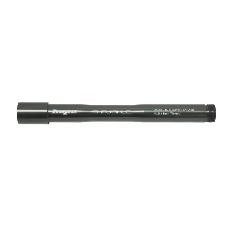 Eje de rueda delantera HOPE para horquilla OHLINS RXF34/RXF36/RXF38 Ahumado