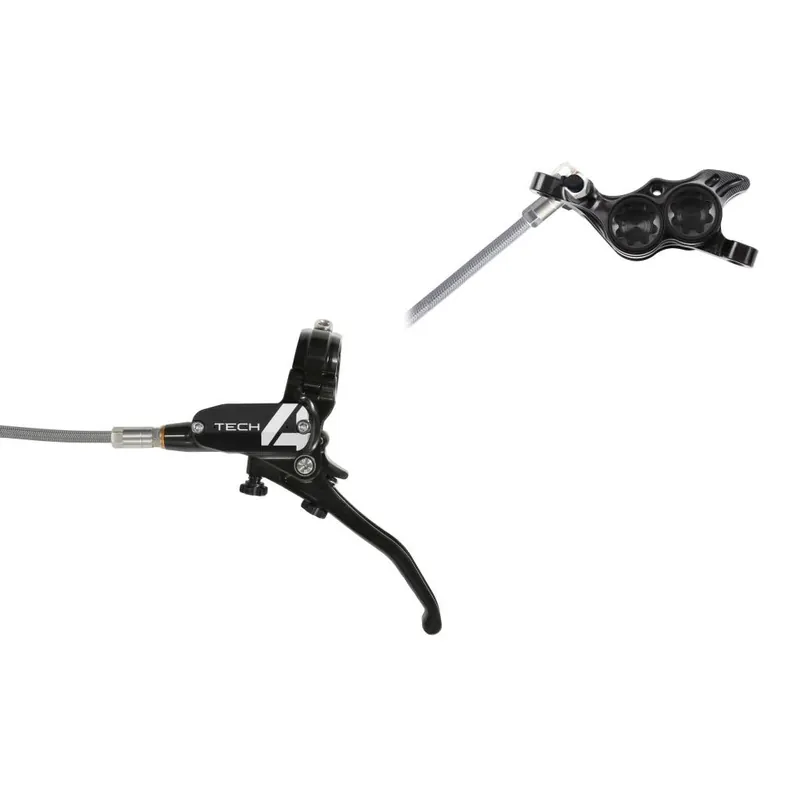 Freno delantero HOPE TECH 4 E4 Latiguillo aviación Negro
