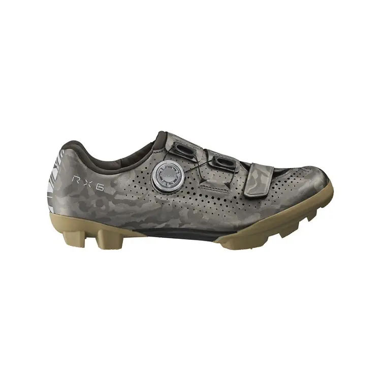 Zapatillas MTB SHIMANO RX600 XC/Gravel Gris/Beige, Mujer