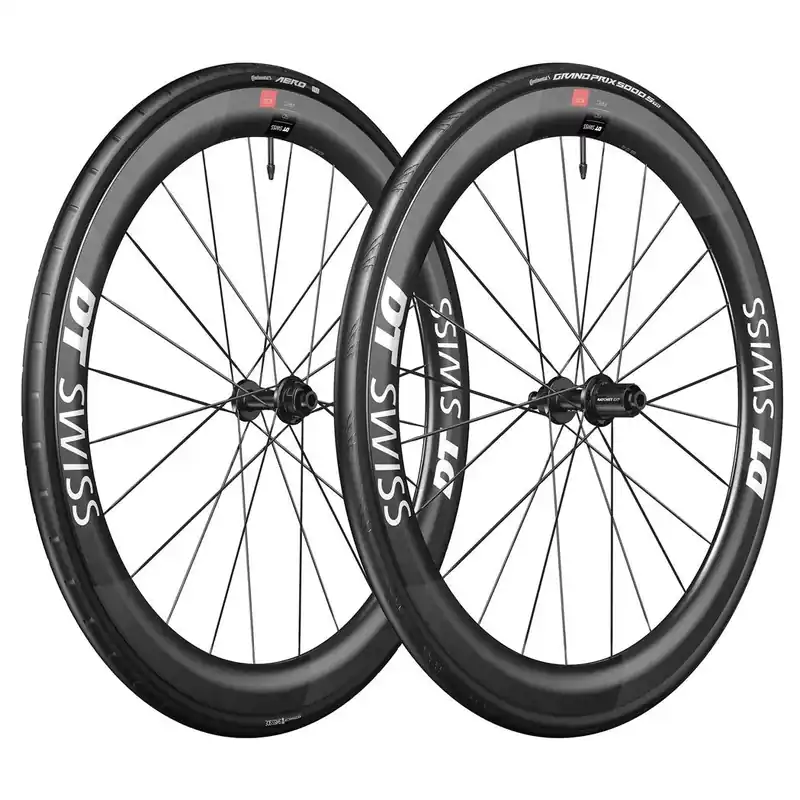 Par de ruedas DT SWISS ARC 1100 DICUT WTS SPO 50 DISC Tubeless Ready (Center Lock)