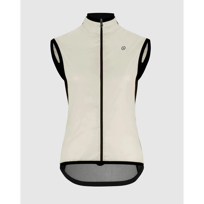 Chaqueta sin mangas ASSOS UMA GT WIND C2 Beige Mujer