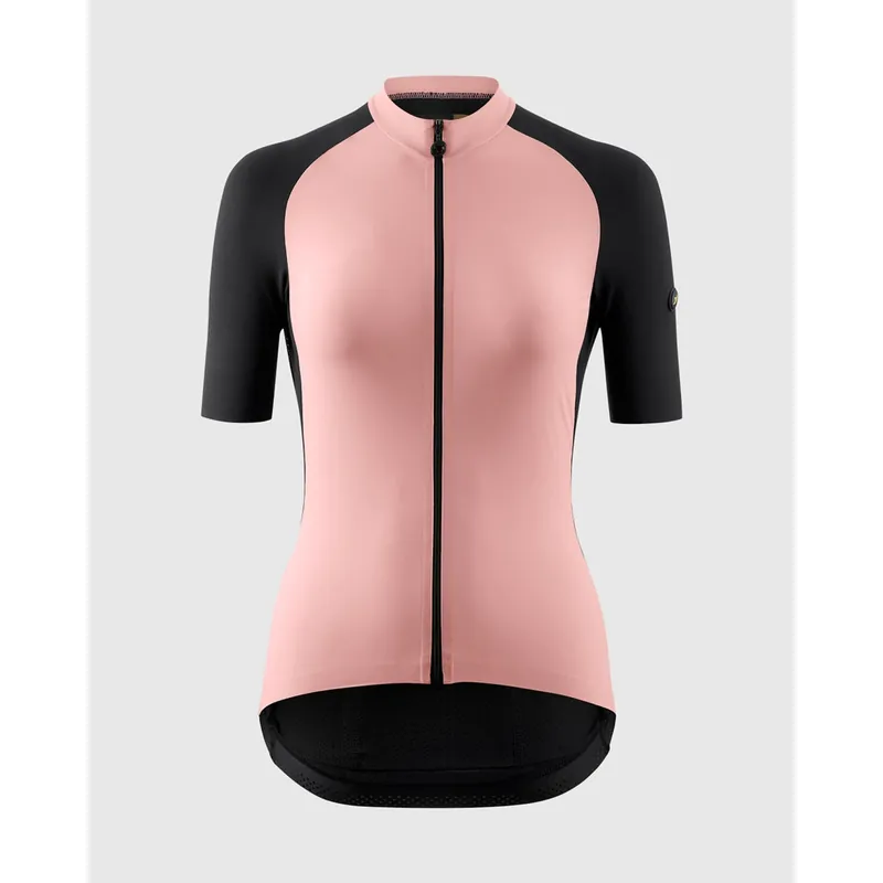 Maillot ASSOS UMA GTV C2 de manga corta para mujer Rosa