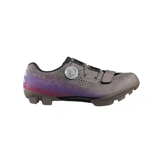 Zapatillas MTB SHIMANO RX600 Mujer XC/Gravel Gris/Morado