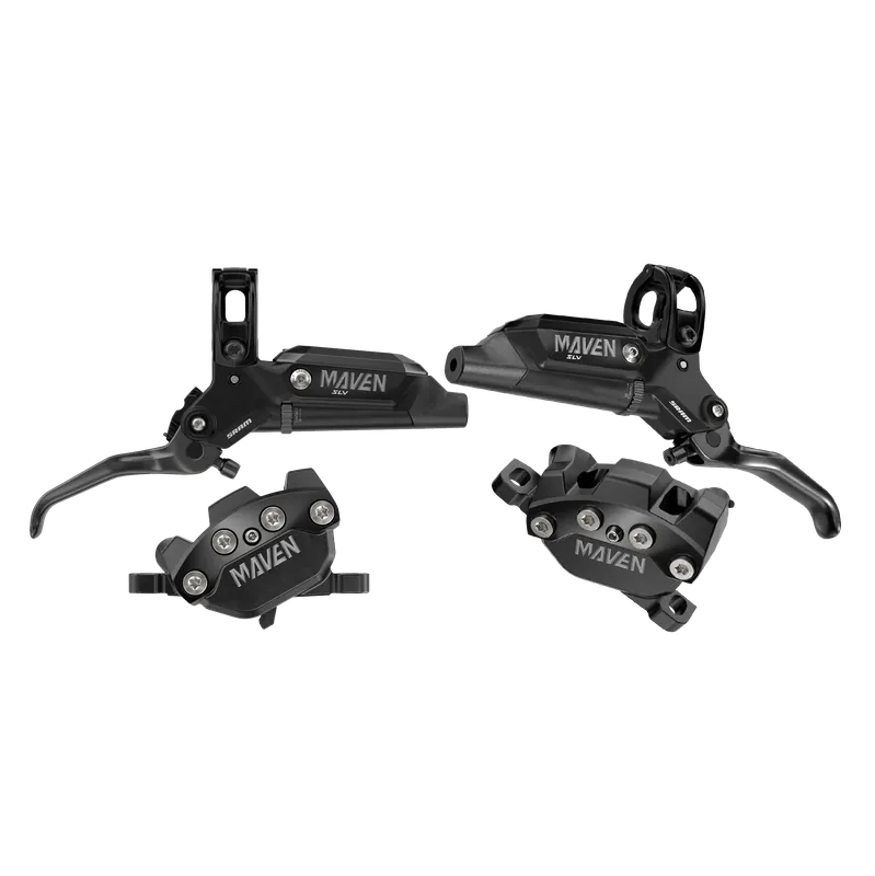 Par de Frenos SRAM MAVEN SILVER A1 Negro