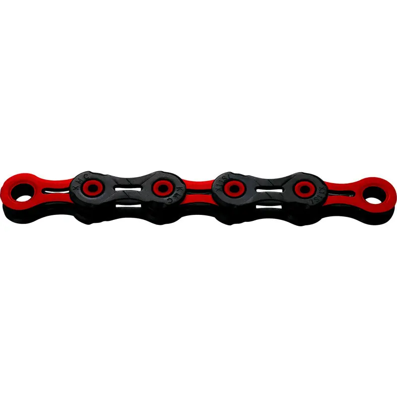 Cadena 11V KMC DLC11 Waxed Negra/Roja