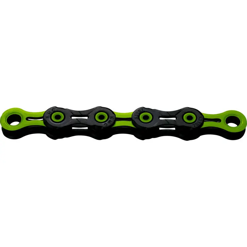 Cadena 11V KMC DLC11 Waxed Negra/Verde