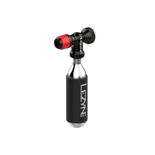 LEZYNE CLIK DRIVE percutor CO2 + cartucho de CO2 roscado de 20 g (x1)